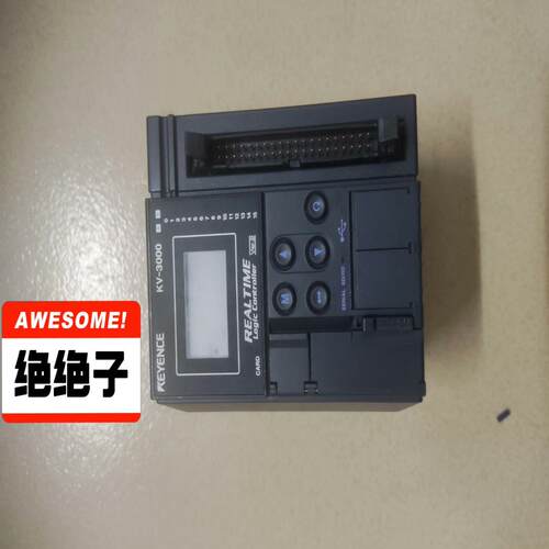 基恩士原装正品PLC可编程控制器KV-3000，正常拆机，成