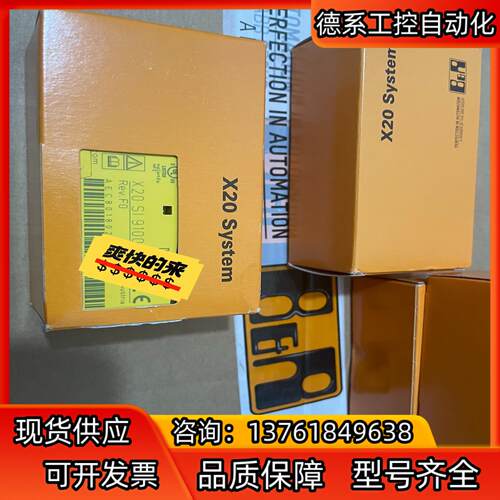 贝加莱模块 X20SI9100，全新原装