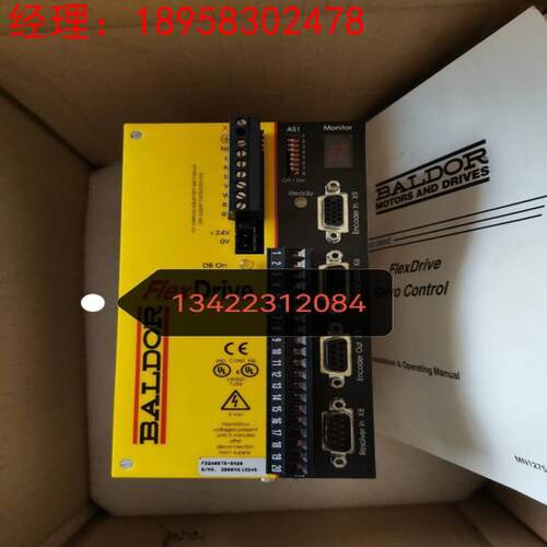 全新原装现货BALDOR葆德伺服驱动器FD2A05TR-RN20 ASR30268B