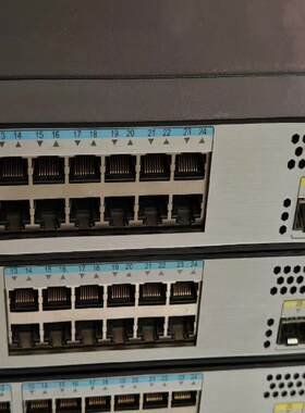 华为 S1720-28GWR-4P，成色如图，WEB管理千兆