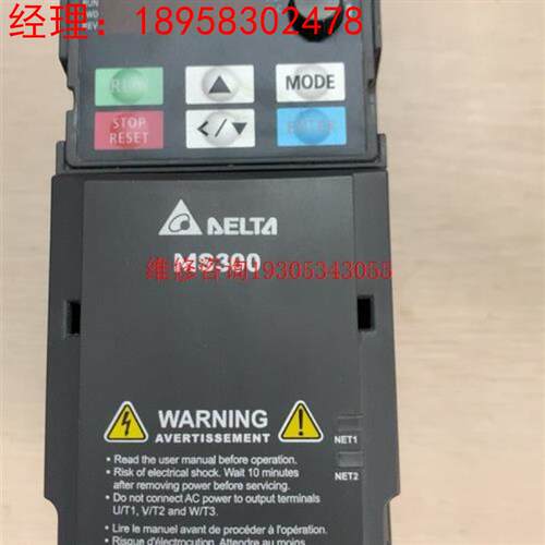 台达变频器 MS300  VFD4A2MS43ANSAA议价