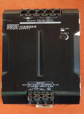 欧姆龙开关电源：S8Vk-C24024、DC24v≈10a。