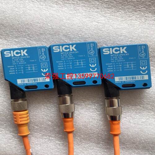 【荣强工控】WT12-2N430日本西克光电传感器，功能完好