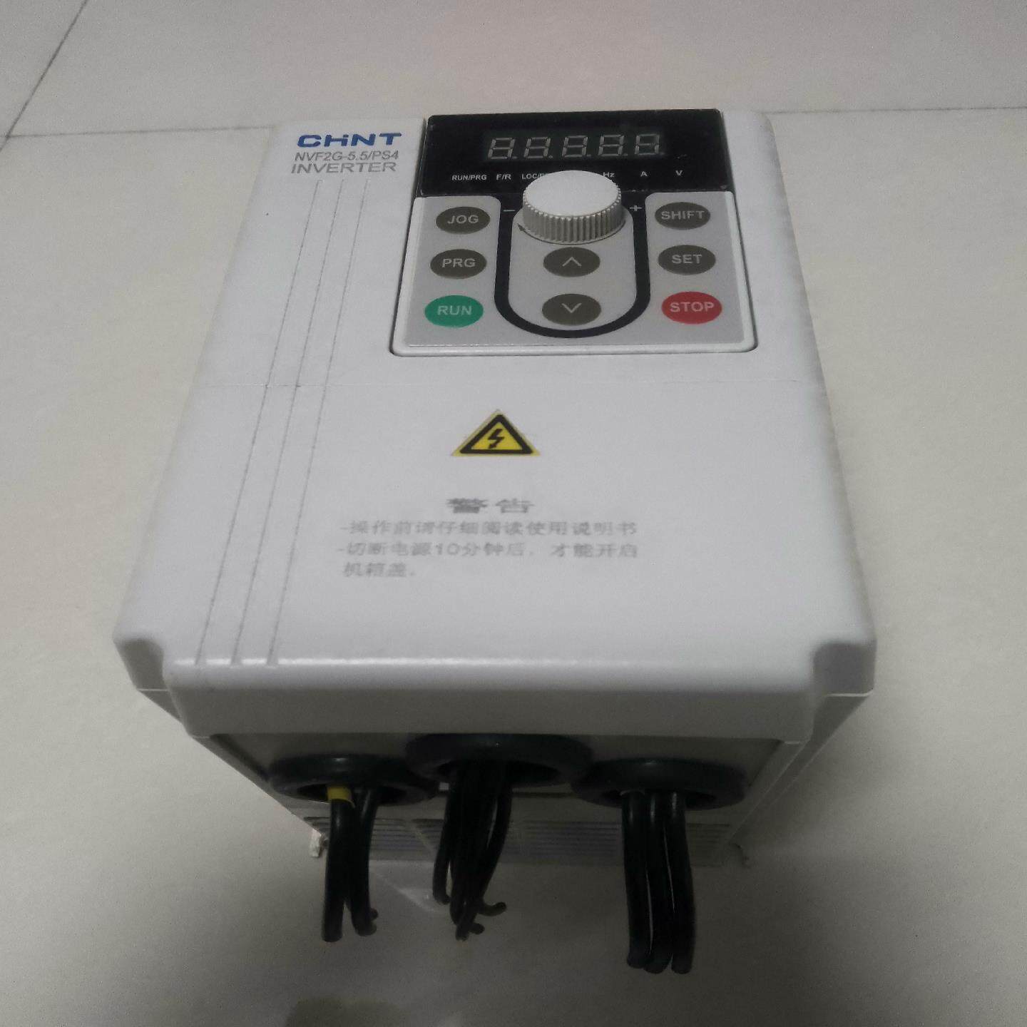 正泰  CHNT  NVF2G-5.5/PS4 变频器  成