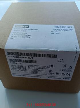 【非标价】1P 6GK5208-0BA00-2AF2西门子XF208交
