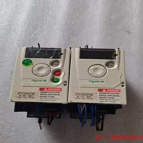 【非标价】施耐德变频器 ATV12H037M2 拆机包好 询价