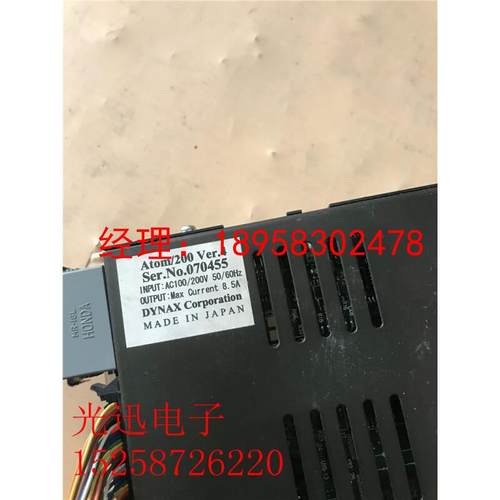 9新DYNAX伺服控制器 ATOM/200 Ver.4 AC100/200V质量保证实物