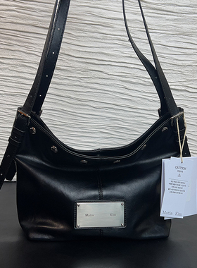 韩国小众matin kim铆钉水桶包女大容量真皮托特包通勤单肩大包包