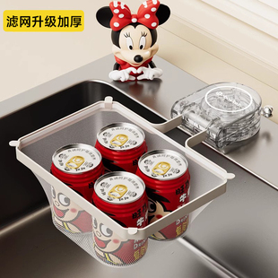 厨房水槽过滤网一次性残渣垃圾沥水网架通用吸盘剩菜剩饭过滤神器