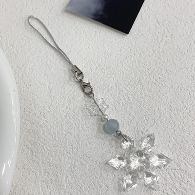 【通往冬天】ccd挂绳手作串珠自制少女心简ins手机链可爱咕本挂件