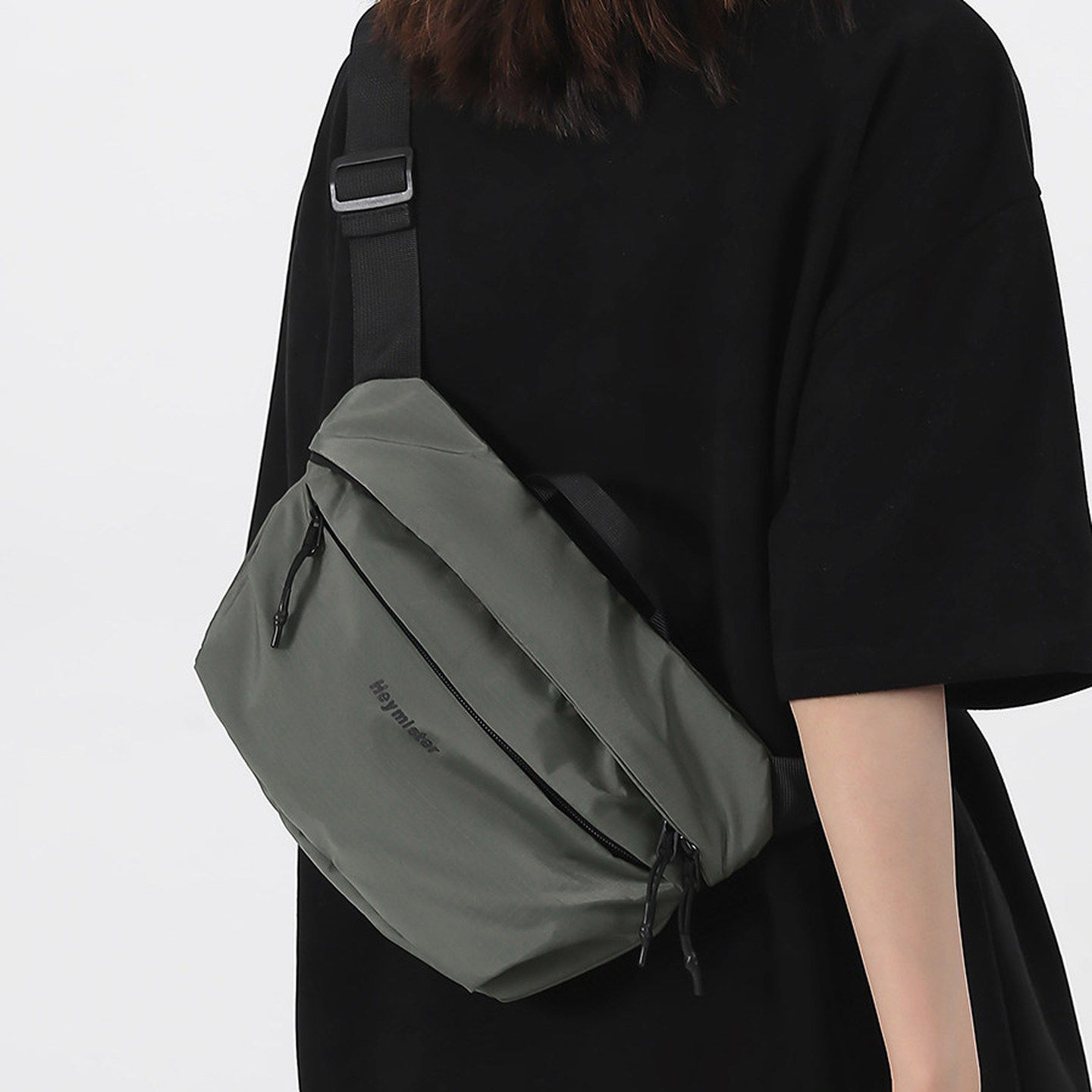 香港IT HKins男款胸包运动机能骑行腰包男士休闲斜挎包单肩小背包