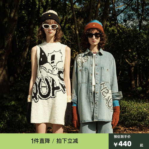 牛仔衬衫IIIVIVINIKO复古