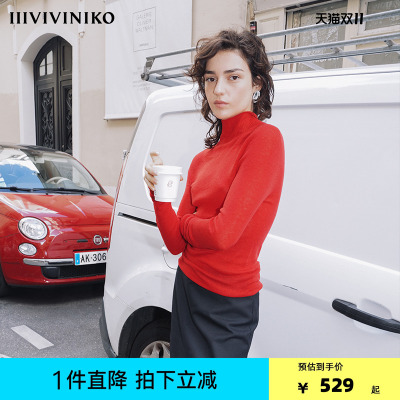 NODIRECTION+羊毛罗纹套头衫