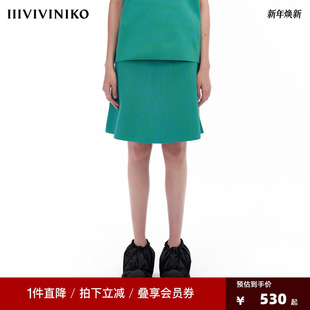 IIIVIVINIKO 立体A型多巴胺针织半身裙女M333807605B poly纱线
