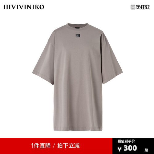 【设计师款 40s纱线】夏新款印花短袖T恤女J420567335E