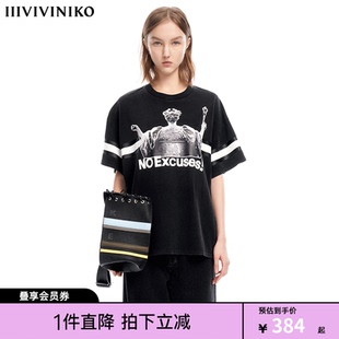 廓形 VVNK JANE PLUS小眾設計Oversize T恤 短袖