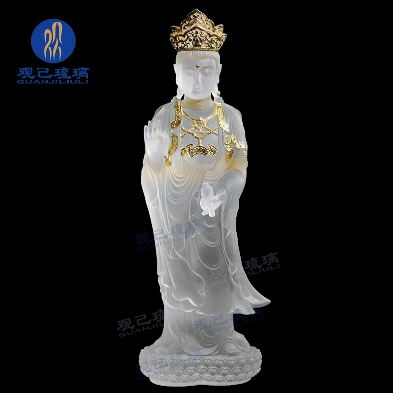 观己琉璃观音像观世音菩萨大慈寺