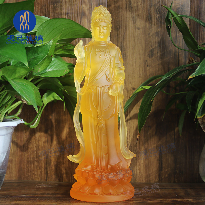 琉璃救脱菩萨琉璃拔众苦尊者八大菩萨琉璃药师佛佛像摆件药师坛城,家居饰品,装饰摆件,淘宝优惠券,粉丝福利购,淘宝优惠卷