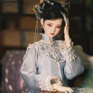 国潮汉服巴比娃娃古风人偶可造型可换装高颜值女孩子礼物盲盒福袋