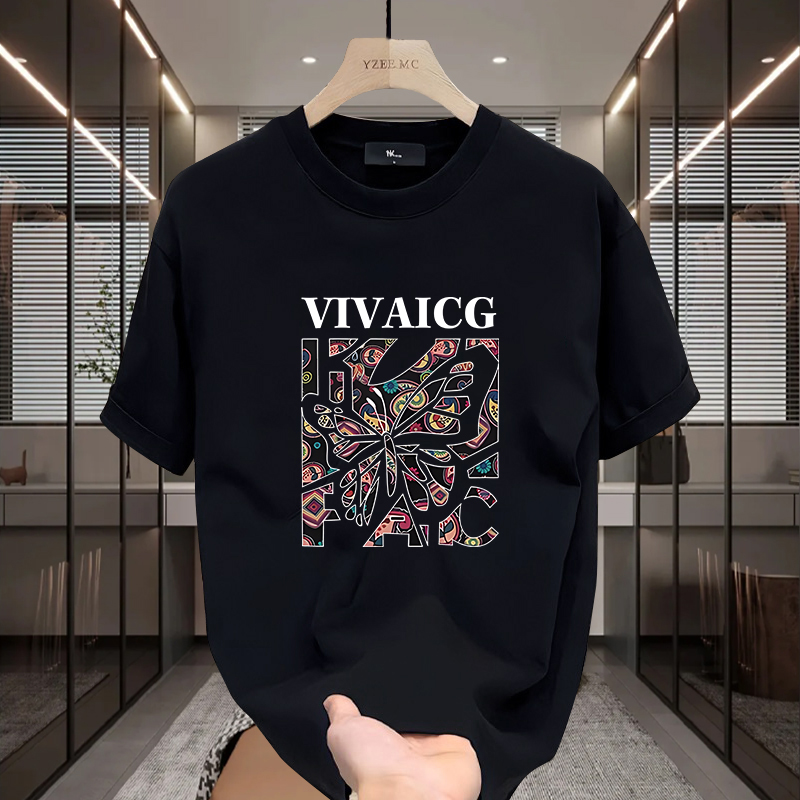 【一折专区】奥特莱斯专柜美式重棉短袖T恤ins宽松圆领大码上衣男,男装,大码上装,淘宝优惠券,粉丝福利购,淘宝优惠卷