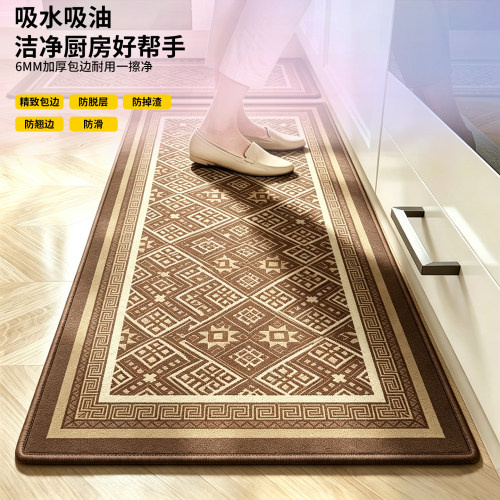 6MM加厚厨房吸水防油防滑地垫
