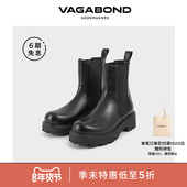 2.0女士牛皮圆头低跟切尔西靴时装 Vagabond COSMO 靴2024秋冬系列