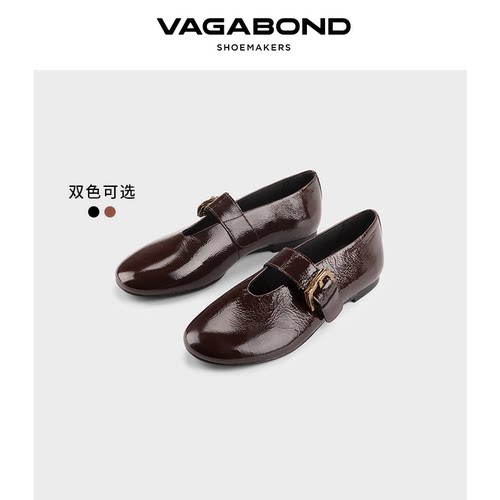 VagabondALEYA低跟高口玛丽珍鞋
