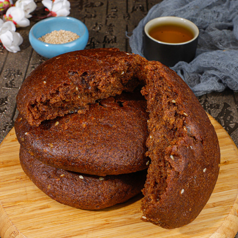 胡麻油丰镇蜂蜜红糖月饼山西大同铁牛里老式多口味混糖冰糖月饼