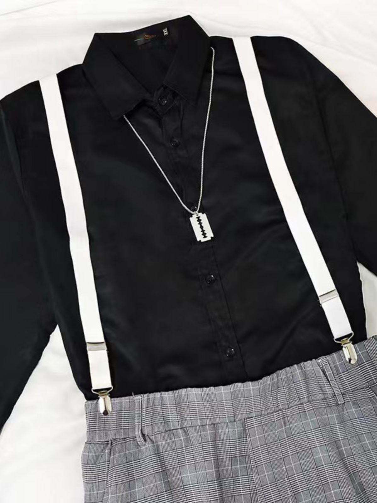 背带裤套装蔡徐坤同款网红爆款夏季鸡你太美衣服ikunt恤坤坤套装