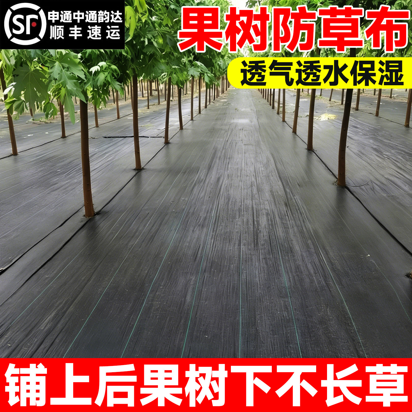 果树防草布除草布耐用新型盖草布果园专用大棚农用地布透水遮草布,农机/农具/农膜,农用防草地布/除草布,淘宝优惠券,粉丝福利购,淘宝优惠卷