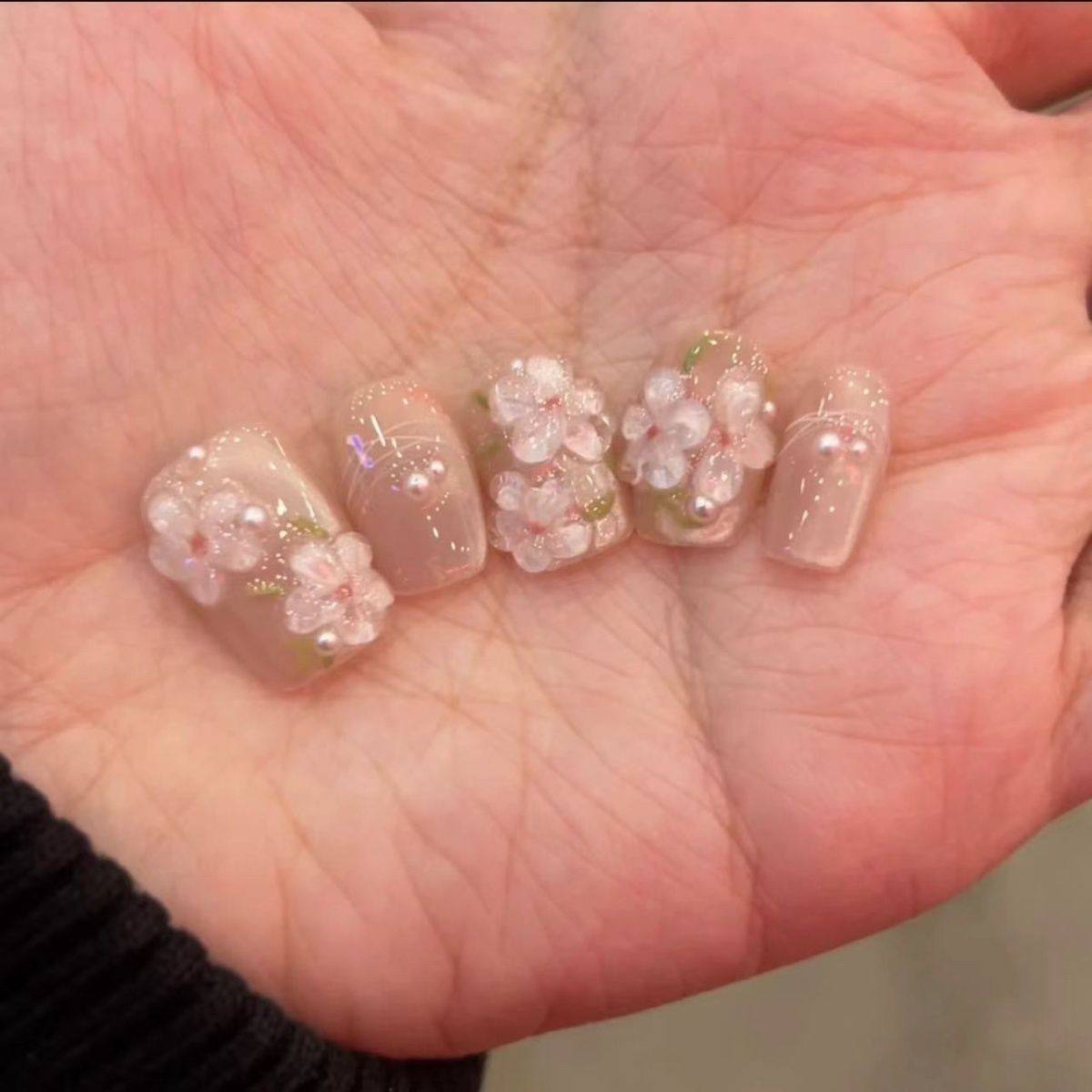 纯手工儿童穿戴甲女童美甲春夏新款复古欧美风纯手工美甲穿戴甲晕,彩妆/香水/美妆工具,美甲工具,淘宝优惠券,粉丝福利购,淘宝优惠卷