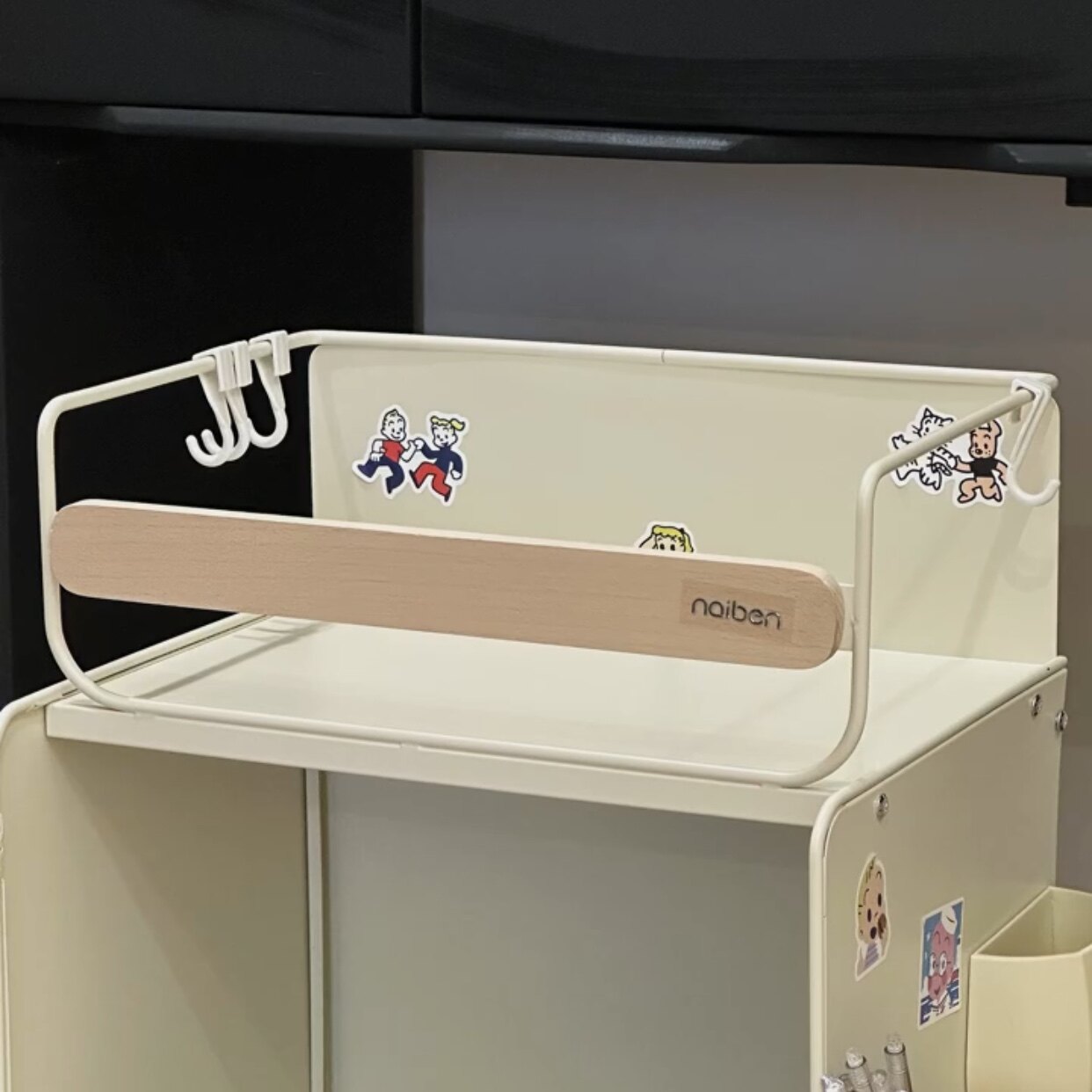 Osamu Harada Mobile Under-Desk Organizer – School Bag & Study Cart - Product image 2