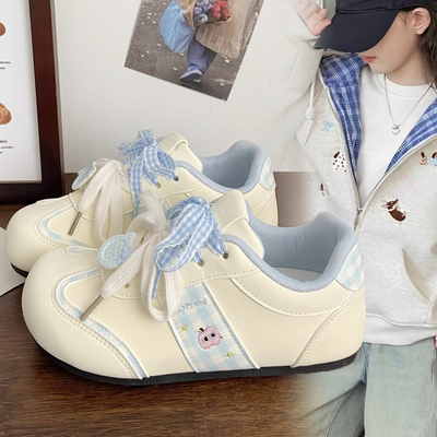 学生软底小白鞋女童2026新款透气运动鞋女童初中生夏季中大童鞋子