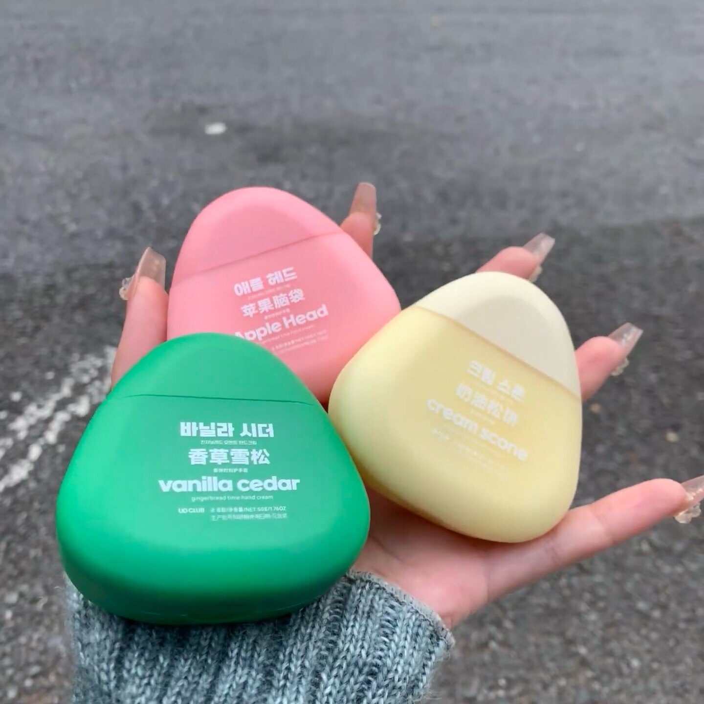 巨香 巨好闻~UDCLUB姜饼时刻奶油松饼苹果香氛护手霜滋润保湿50g