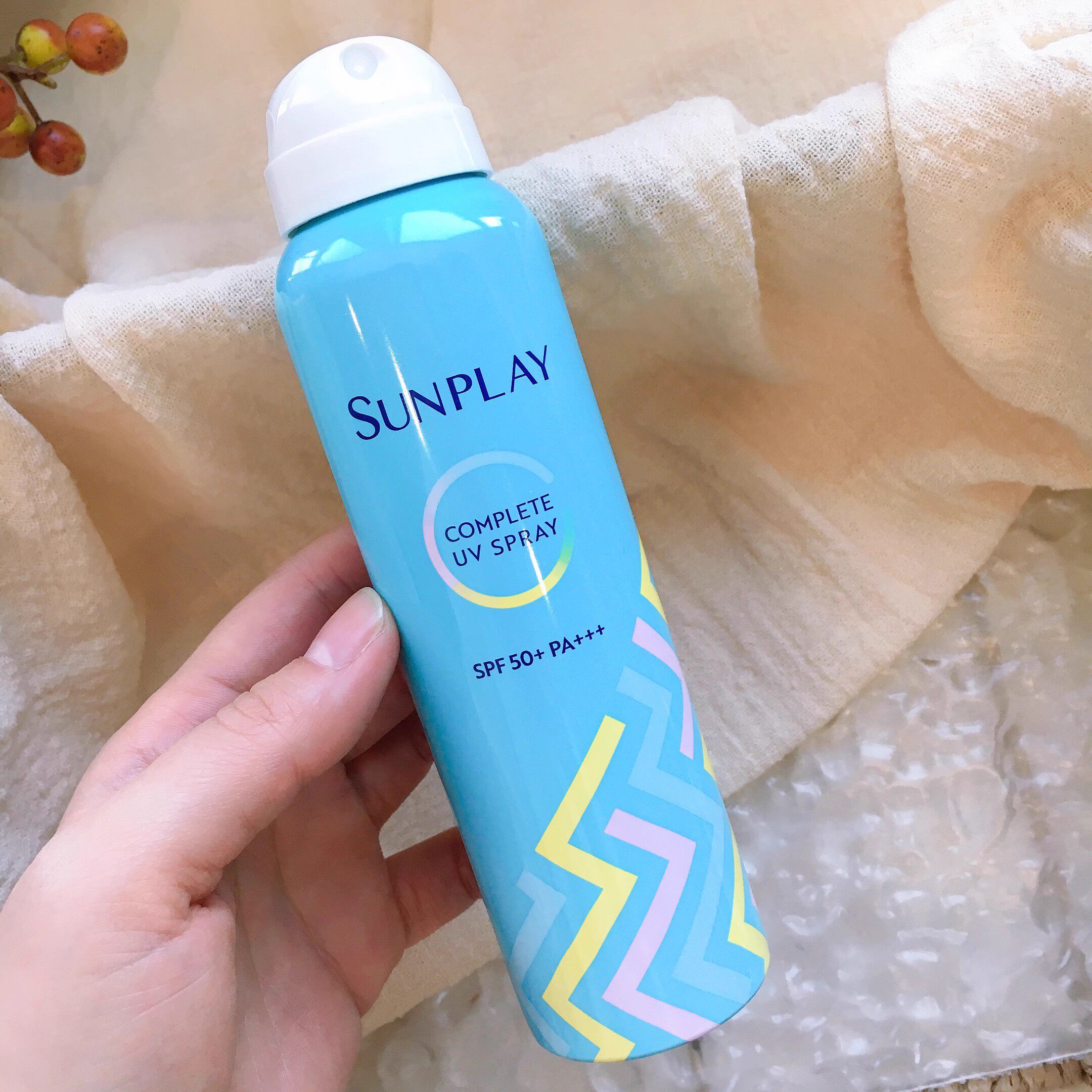 囤够一夏天 根本晒不黑~曼家新碧多效防晒喷雾SPF50+耐水汗100g