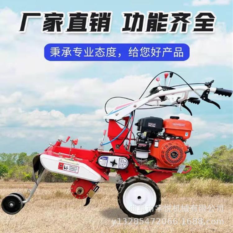 186电启动农用田园管理机 手扶式开沟培土机 大棚松土起垄机