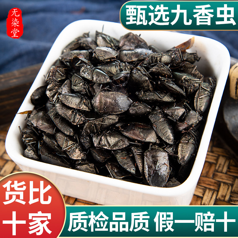 九香虫中药材正品云南野生大九香虫 打屁虫 黑兜虫臭屁虫大九香虫
