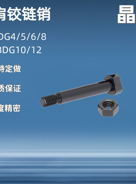 带肩铰链销轴CLBDG CLBGN5 6 8 10 12-15 16 20 22 22 24MIE01 11