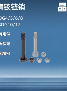 铰链销CLBDG4 5 6-10 12 14 15 16 18 20 22 24 25 30带肩销轴