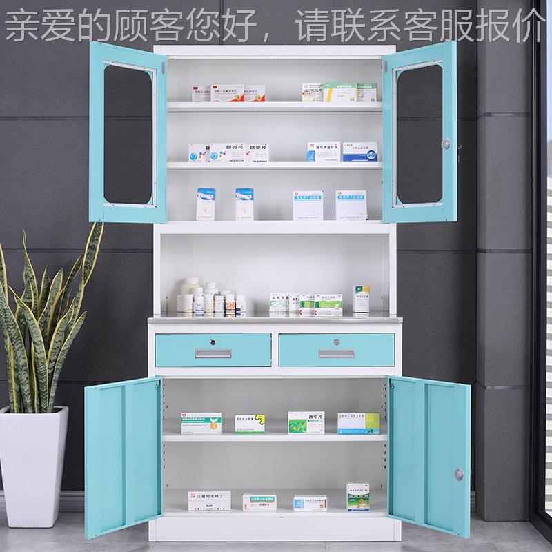 诊所西药柜铁钢皮柜不锈药品柜医室配务药处置LG-001调剂台