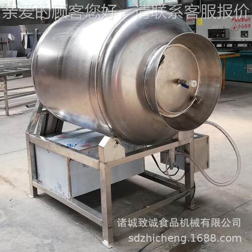 揉制品制加肉工厂真空滚揉机 肉串真ZC-200L空腌制入味滚机 鸡翅