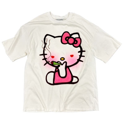 番茄小诗涂鸦Graffiti可爱kawaiihello kitty短袖T恤无性别unisex