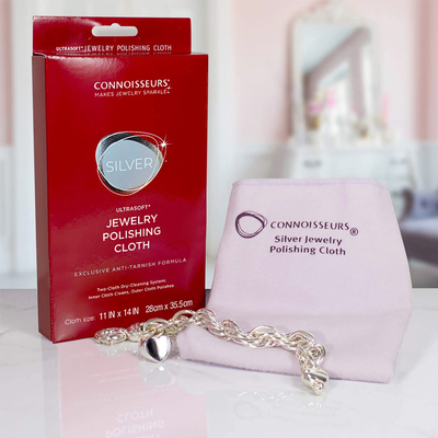 美国Connoisseurs进口擦银布 银饰项链珠宝保养布
