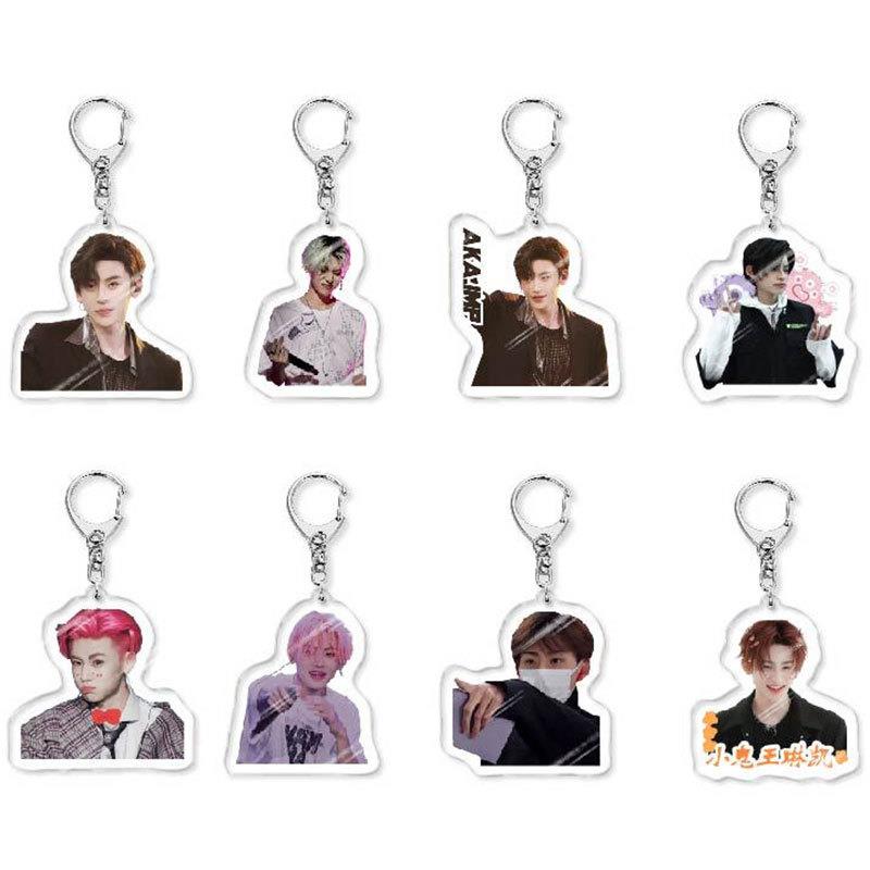 王淋凯 钥匙扣书包挂件小鬼周边亚克力小挂饰学生校园男女小礼品