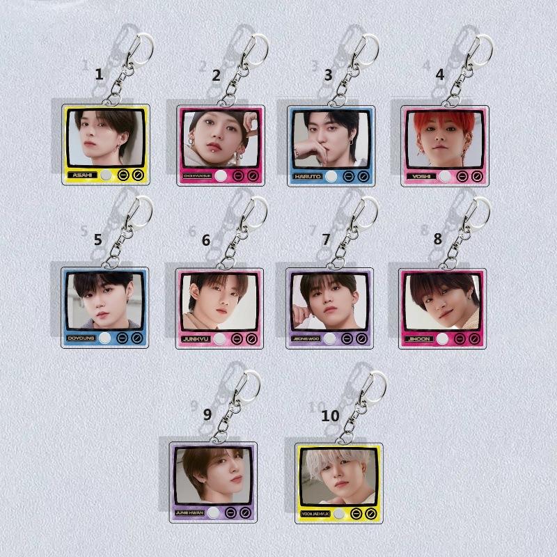 TREASURE周边崔玹硕Yoshi渡边温斗朴志焄朴炡禹挂串钥匙扣1131