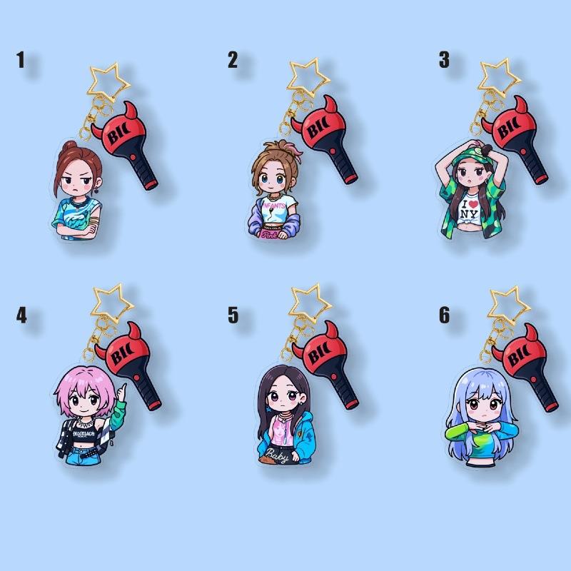 BABYMONSTER周边RUKA李茶仁AHYEON河井瑠花ASA钥匙扣A018