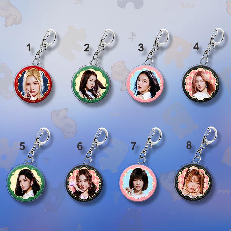 Hearts2Hearts 崔志宇JIWOO卢惟那A-NA周边挂件包包钥匙扣1548