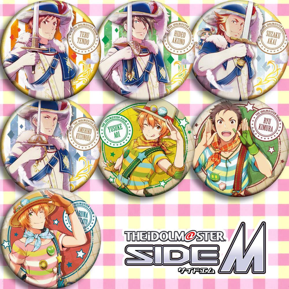 偶像大师SIDEM WORLD TRE@SURE 动漫徽章胸章二次元吧唧海报挂件