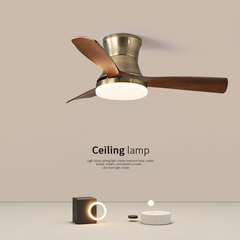 中古风扇灯2025新款客厅实木吊扇灯餐厅灯风扇一体ABS扇叶电扇灯,家装灯饰光源,风扇灯,淘宝优惠券,粉丝福利购,淘宝优惠卷