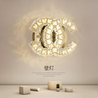 2025新款水晶LED水晶壁灯